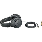 Audio-Technica ATH-M20x Professional Monitor Headphones, 96dB, 15-20kHz, Black