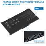 L11119-855 Bc Ht03Xl For Hp Battery 11.55V 41.9Wh Pavilion 15 L11119-855-Bc