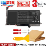 Px03Xl 715050-001 Notebook Battery For Hp Envy 14 Touchsmart M6 M6-K Sleekbook