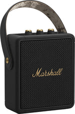 Marshall Stockwell II Portable Rechargeable Bluetooth Speaker - Black & Brass