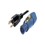 Prox 10Ft Powercon Blue To Edison 110V Male 14Awg Power Cord