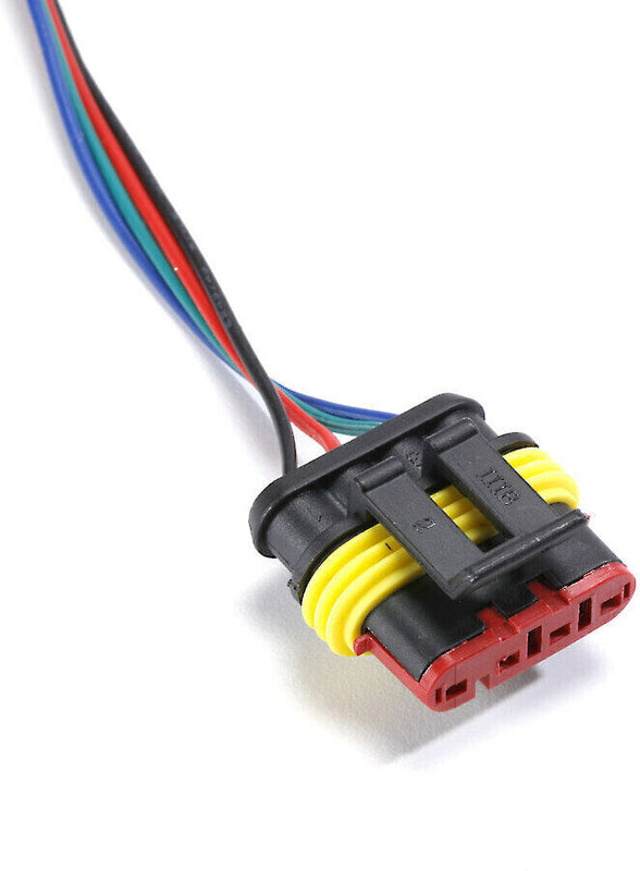 Wet Sounds RGB-4P KIT-10-M 4-Pin RGB MALE Connector Kit, 10 Pack