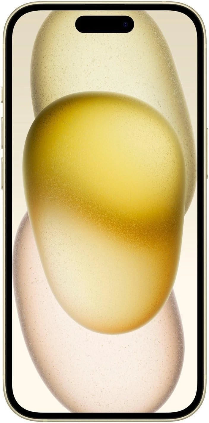 Apple iPhone 15 128GB Yellow 5G Unlocked Smartphone