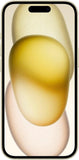 Apple iPhone 15 128GB Yellow 5G Unlocked Smartphone