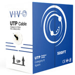 VIVO 500ft Cat6 LAN Network Ethernet Cable Wire Cat-6 Waterproof Outdoor Burial