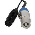 Prox 6Ft Dual Powercon Xlr Link Audio Power Cable