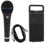 Rockville RMM-XLR Metal Handheld Wired Microphone Mic For Church Sound Systems