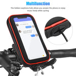 Waterproof Bike Cycling Handlebar Cell Phone Mount Holder Motorcycle Bicycle Bag