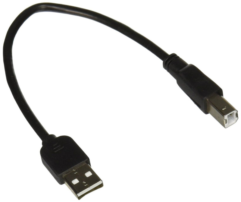 USB 2.0 A Male to B Male Cable (7.5 inches)