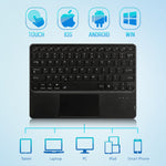 Wireless Bluetooth Keyboard Backlit Trackpad For Microsoft Surface Pro 7/6/5/4/3