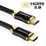 Pro 4K High Speed Hdmi Cable With Ethernet 4X The Clarity Of 1080P, Shielded