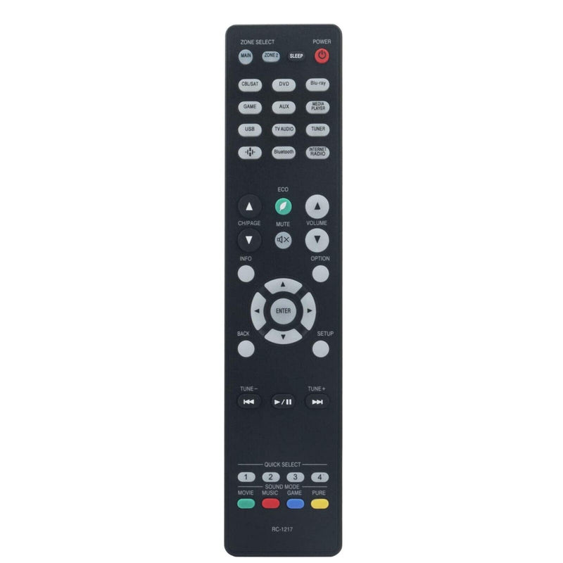 Rc-1217 Remote Control For Denon Av Receiver Avr-S730H Avr-X1400H Avr-X1500H