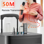 Professional Wireless Vhf Microphone Handheld Karaoke Mic System W/ Usb Receiver