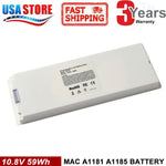 Rechargeable Battery For Apple Macbook 13"Inch A1181 A1185 Ma561 Ma566 White Cg