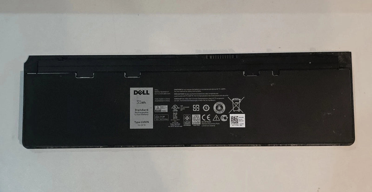 New  Dell OEM Original Latitude E7240 E7250 3-cell Laptop Battery 31Wh GVD76