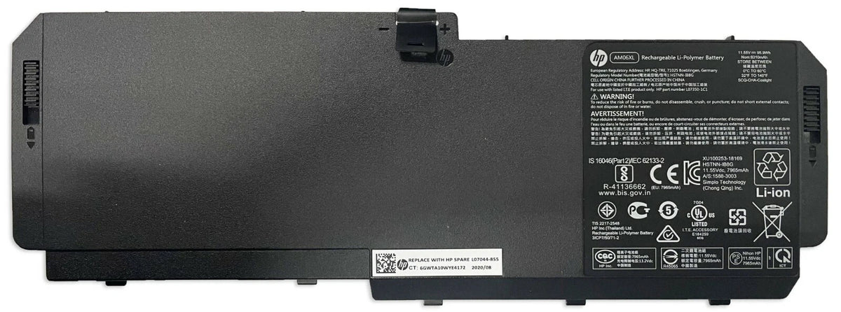 Genuine HP AM06XL 11.55V 95.9Wh 8310mAh Battery