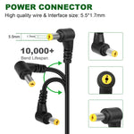 100% New Adapter Charger For Dell Inspiron Mini 10 1010 1012 1018 12 1210 9 910