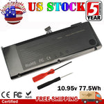 Battery For Apple Macbook Pro 15" A1382 A1286 Early Late 2011 Mid 2012 77.5Wh