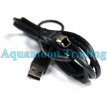 New Black Usb-A Male/Usb-B Male Usb 2 Cable 6Ft Hewlett Packard Hp Printer Cable