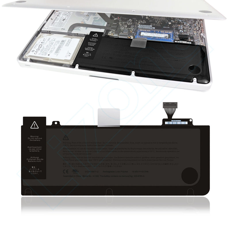 Genuine Oem A1322 Battery For Apple Macbook Pro 13 A1278 Mid 2009 2010 2011 2012