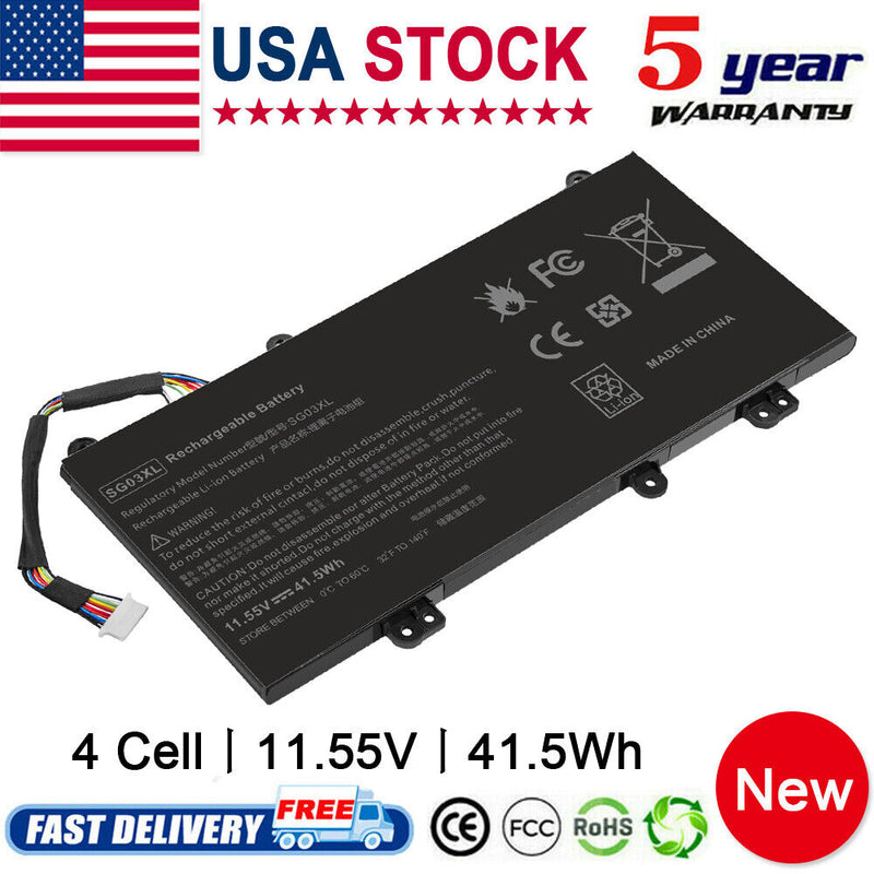 Sg03Xl Hstnn-Lb7E 849315-850 849049-421 Battery For Hp Envy 17-U011Nr Notebook