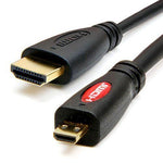 6FT HDMI to Micro HDMI Cable for Smartphone Tablet Amazon Kindle Fire HD NEW