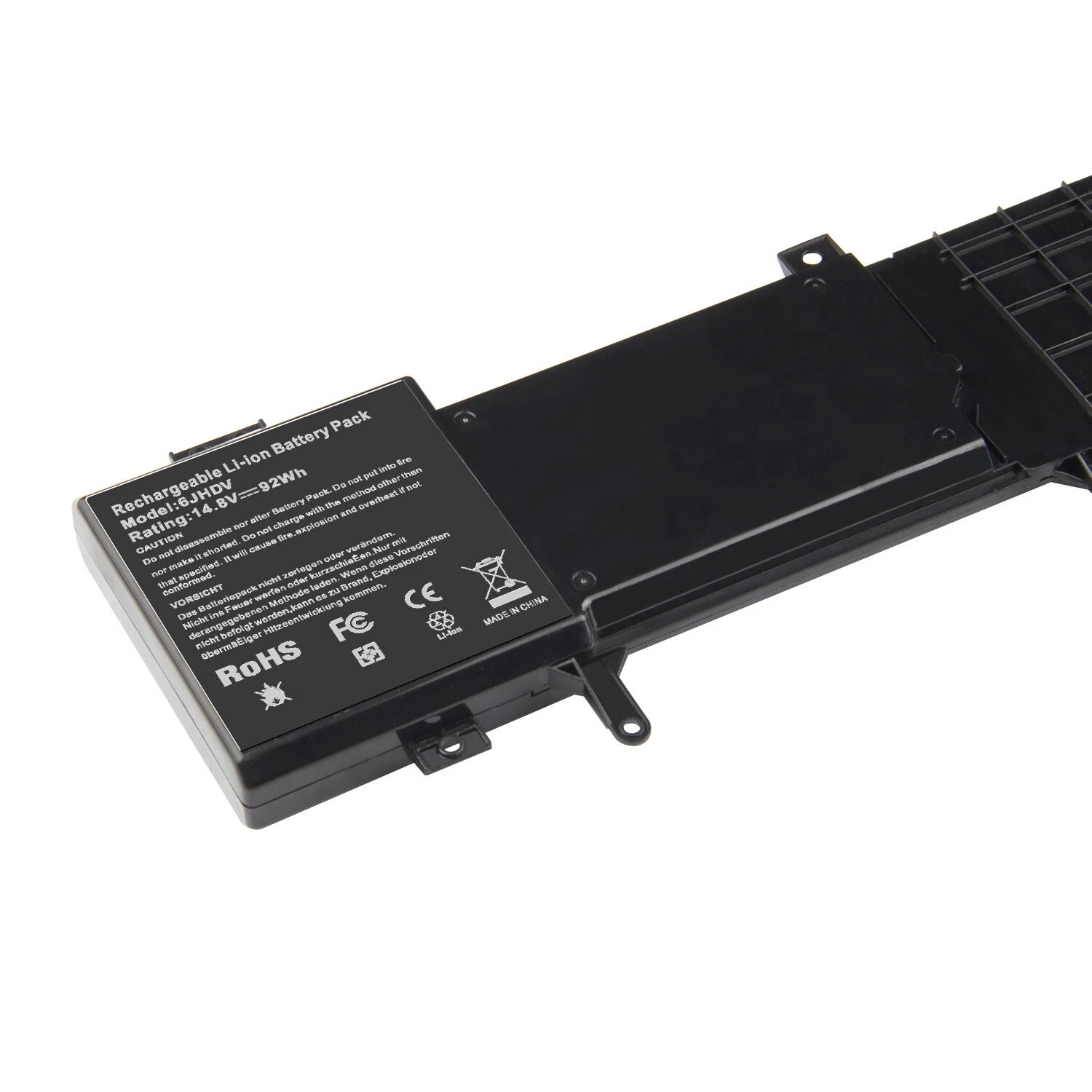 Dell Alienware 17 R2 Battery YKWXX 5046J 6JHDV 14.8V 92Wh Genuine OEM Replacement