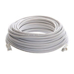 2 Pack 100Ft Ethernet Network White Cat5 Cat5E Cable 100' Ft Us Seller - White