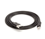 Griffin 3ft. USB Type A Male to Lightning Male Cable Black, - GC36670-2