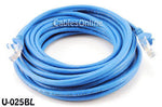 Intellinet 25 ft CAT5E UTP Ethernet RJ45 Patch Cable BL