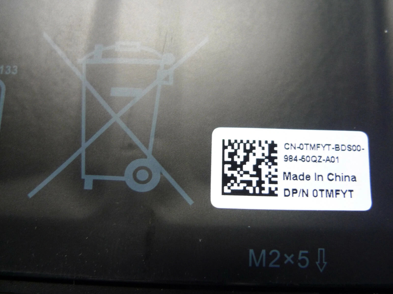 Genuine Dell 8N0T7 Battery 75Wh OEM Laptop Replacement Rechargeable Battery