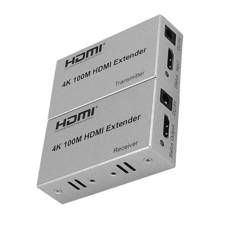 Hdmi Extender Over Single Cat5E/6 100M Ultra Hd 4Kx2K@60Hz Up To 330Ft