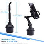 Universal 360 Rotation Car Rear View Mirror Mount Stand Gps Cell Phone Holder Us