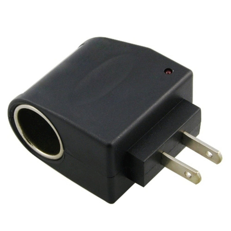 Universal AC to DC Car Cigarette Lighter Adapter US Plug - Retail Packaging