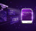 WD Purple Pro 12TB Internal Hard Drive 256 MB Surveillance 7200 RPM WD121PURP