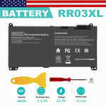 Rr03Xl Battery For Hp Probook 430 440 450 455 470 G4 G5 Hstnn-Ub7C 48Wh 11.4V