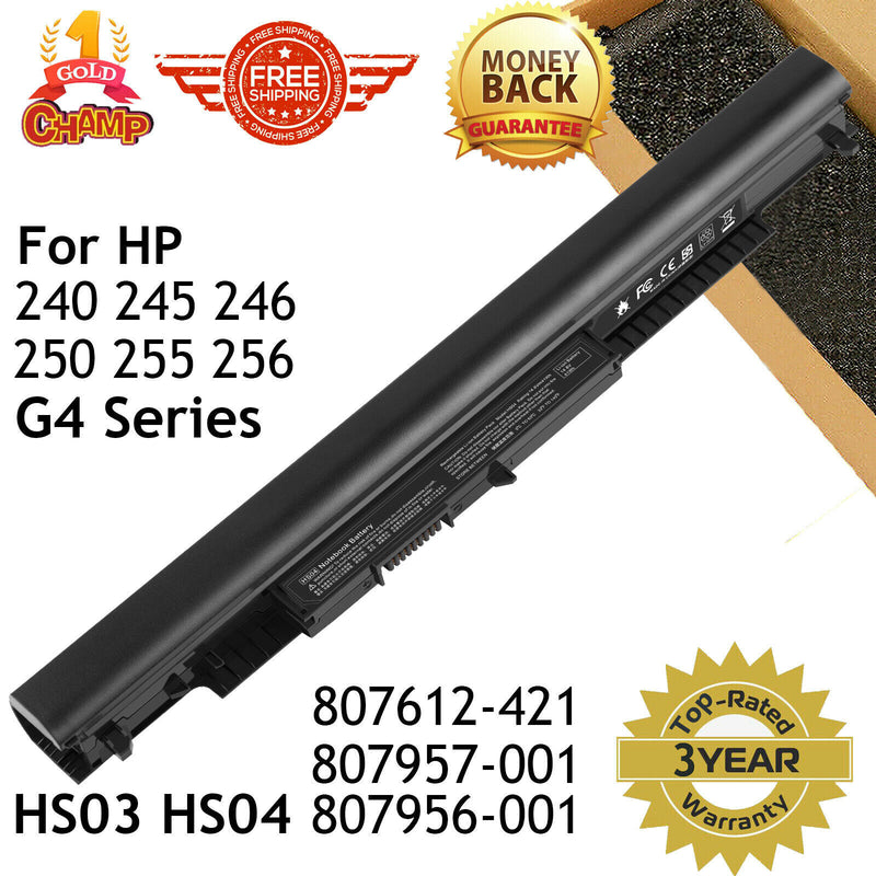 Laptop Battery For Hp 15-Af013Cl 15-Af159Nr 15-Af104Au Hstnn-Lb6V Hs04 2200Mah