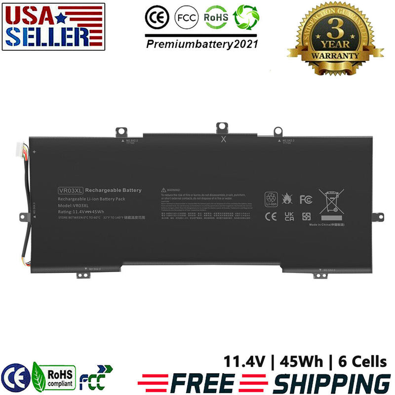 Vr03Xl 45Wh Battery For Hp Envy 13-D 13-D000 13-D010Nr 13-D040Wm 816238-850