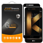 2X For Lg K10 (2017) Full Cover Tempered Glass Screen Protector