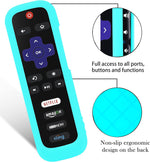 4 Pack Remote Case For Roku Smart Tv Streaming Stick Silicone Protective Sleeve