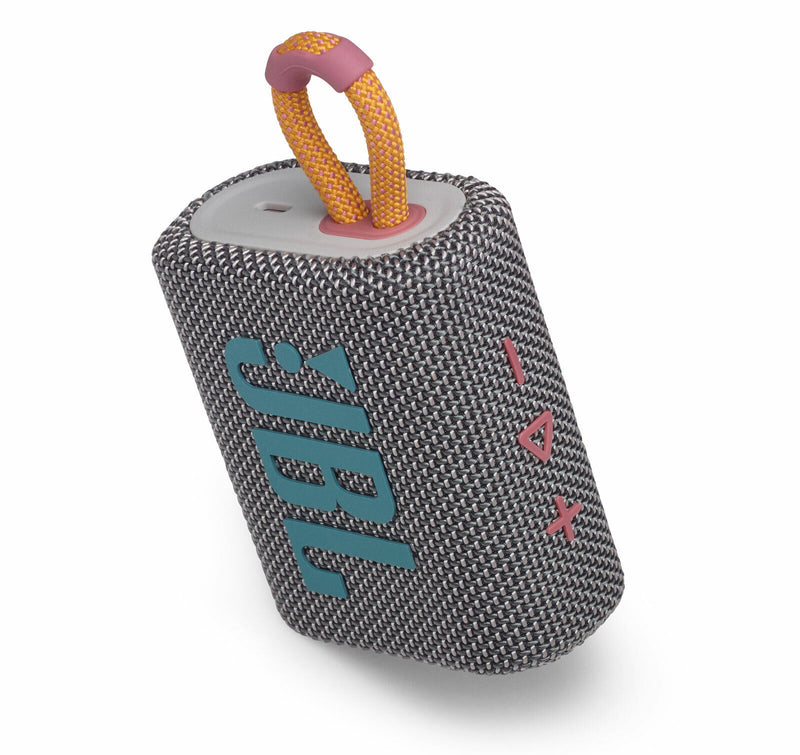 JBL GO3 Grey Portable Bluetooth Speaker