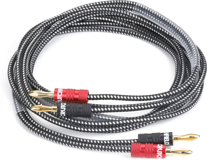 Crutchfield 14 Gauge Speaker Wire 6 Foot, 2 Conductors w/Banana Terminals