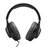 JBL Quantum 100 Wired Over-Ear Gaming Headset with Detachable Boom Mic - Black