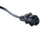 Adj Eccom-3 Black 3Ft 16 Gauge Ac Extension Cords (10Pk)