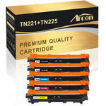 5 Pack Toner Compatible for Brother TN221 TN225 MFC-9130CW MFC-9330CDW HL-3140CW