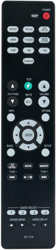 Rc-1216 Replace Remote For Denon Av Receiver Avr-S540Bt Avr-X550Bt Avr-S530Bt