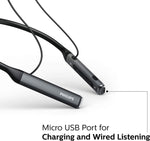 Philips Audio Wireless Neckband Headphones. Noise Canceling 14 hours of Play