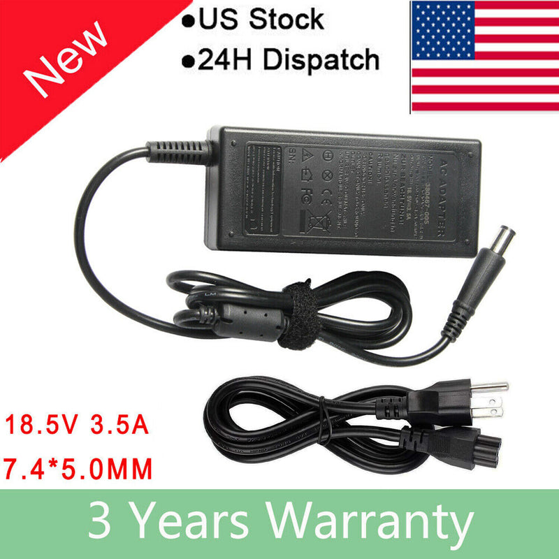 Adapter Charger For Hp Pavilion Dv4 Dv5 Dv6 Dv7 Cq50 Laptop Power Supply Cord F