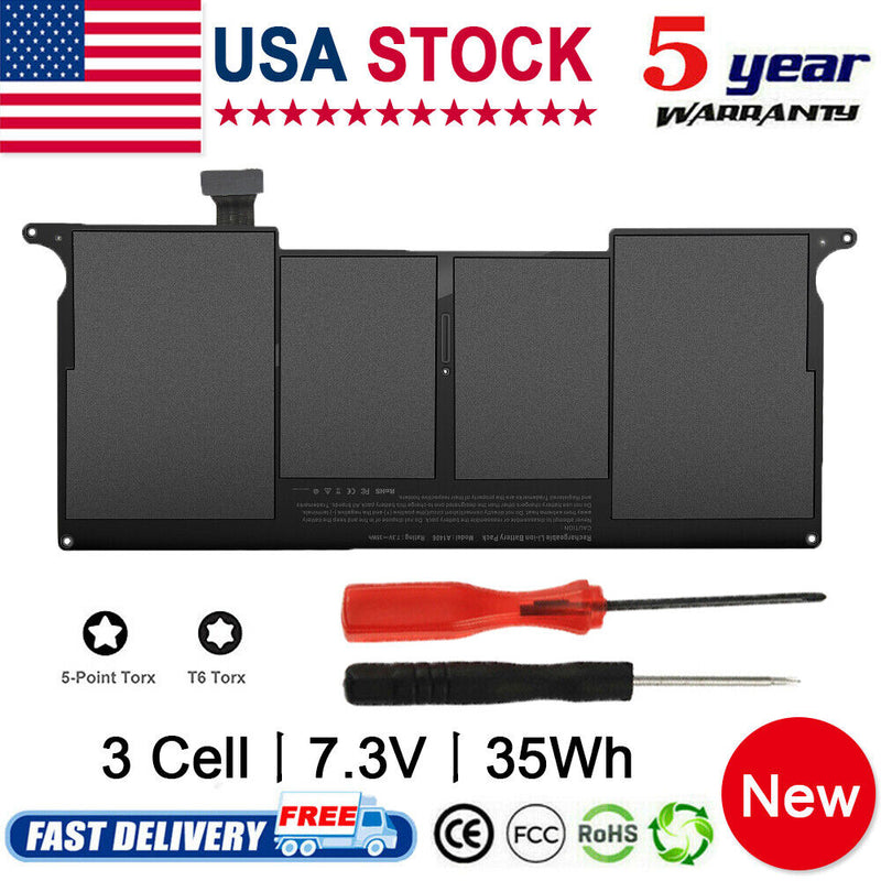 Battery For Apple Macbook Air 11" A1370 A1406 A1465 Mid-2011 Mid-2012 Mid-2013