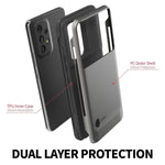 Vena [Outcross] Dual Layer Hybrid Shockproof Slim Case for Samsung Galaxy A53 5G